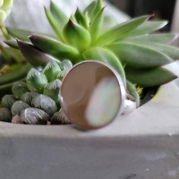 Mother of Pearl Ring - Picture 1 of 4